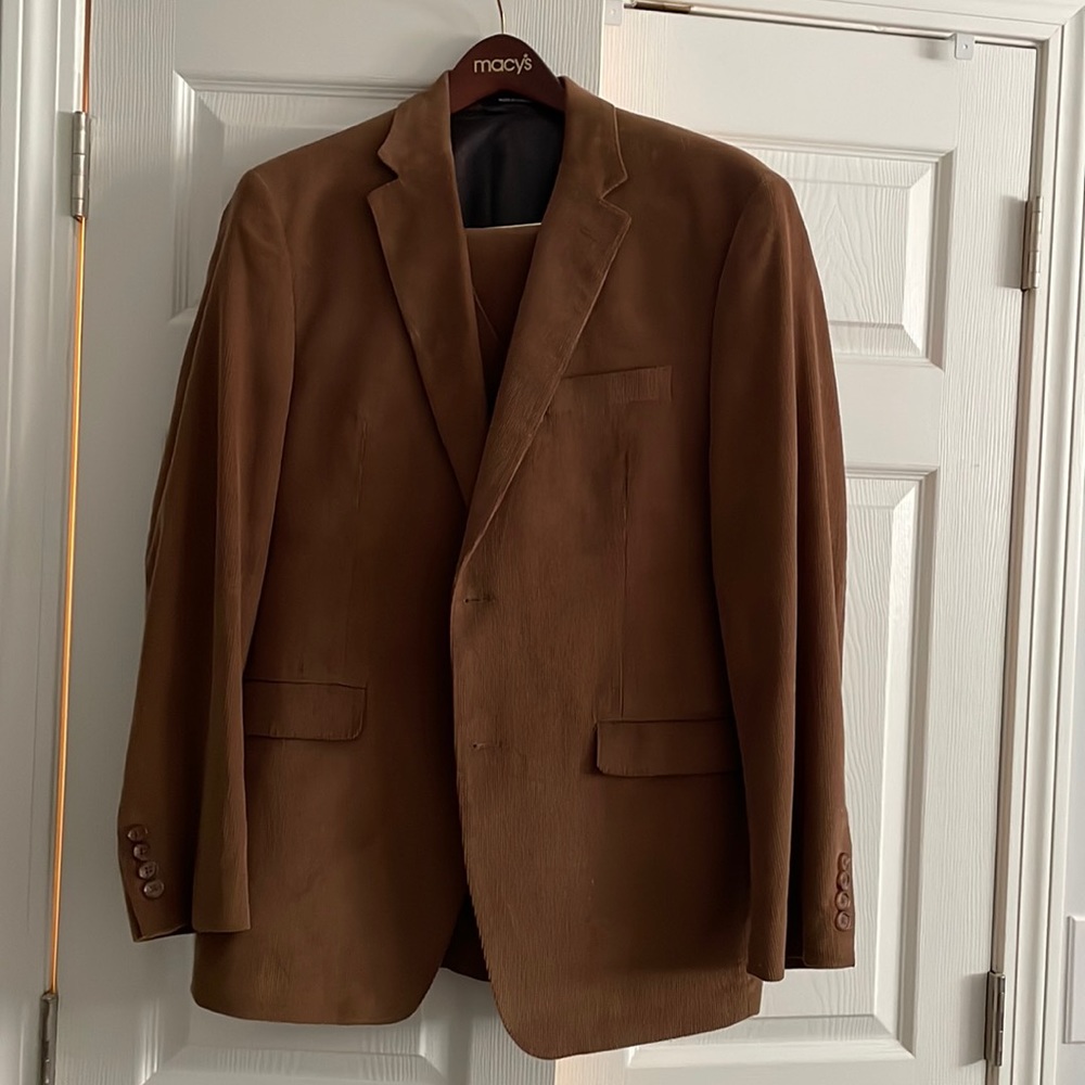 Ralph Lauren 3-piece Suit 100% cotton size 40R worn once